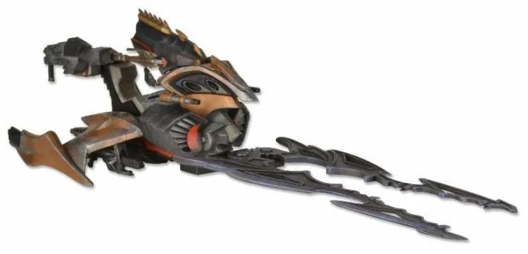 NECA Хищник в конечном итоге инопланетный Охотник лезвие истребитель с захват челюстной и стреляющий снаряд коллекционная игрушка