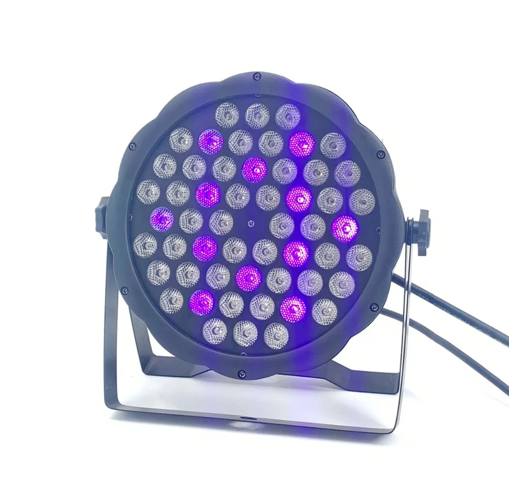 54x3 Вт LED PAR DJ Par RGBW Мыть дискотека светом dmx-контроллер эффект Бесплатная доставка