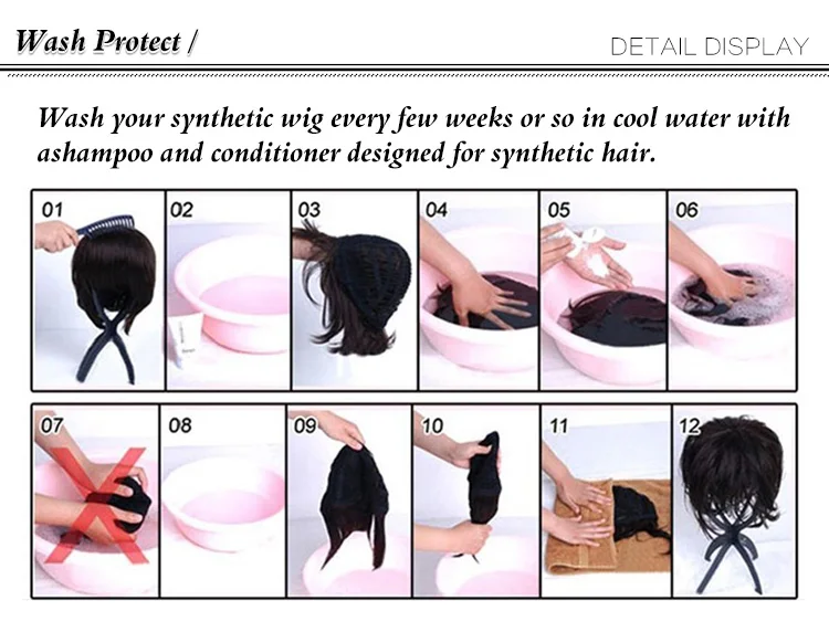 Fave прямые светлые парики синтетические с челкой для Для женщин Ombre короткой стороне часть 2 тон Цвет волос Боб Синтетические волосы на