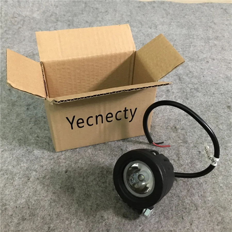 Yecnecty 10 30 В Вспомогательный светодиодный светильник для мотоцикла Вт алюминиевый
