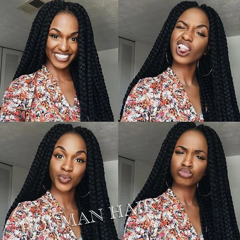 24 Long Synthetic Braiding Hair Havana Mambo Twist Crochet Box