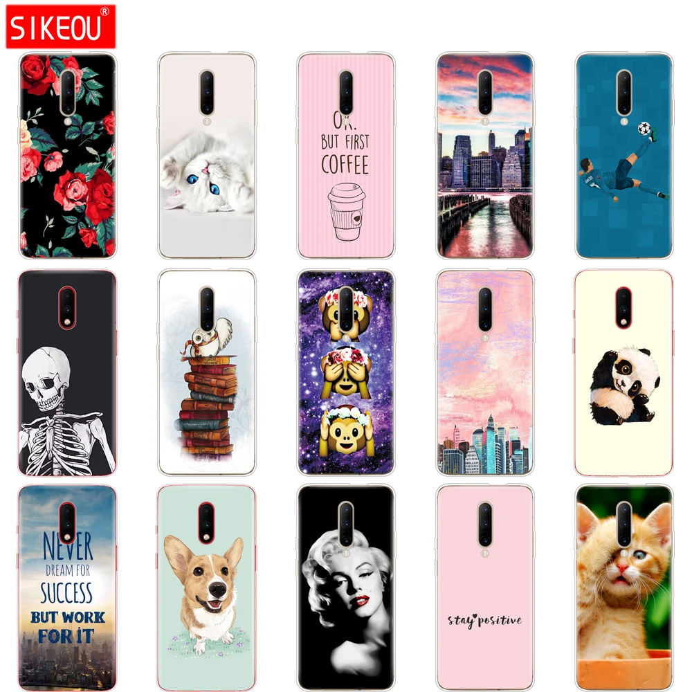 

Silicon Case For Oneplus 7 Case Cover For One Plus 7 Pro Case Etui Cover For Oneplus 7 Pro 2019 Case Coque Bag Bumper 1+7