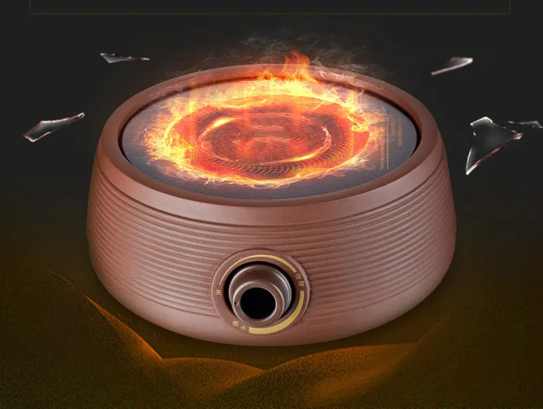 Hot Plates Thousand ring purple sand electric ceramic furnace glass pot is made of gold stove NEW Hot Plates Thousand ring purple sand electric ceramic furnace glass pot is made of gold stove NEW
