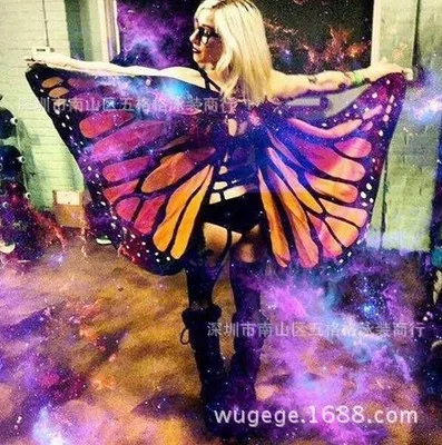 Colorful-lady-Chiffon-Butterfly-Wings-Shawl-Women-Butterfly-Costume-Halloween-Costume-For-Women (3)