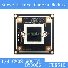 HD Color CMOS 900TVL camera module surveillance cameras BY3006 + FH8510 PCB Board PAL / NTSC Optional
