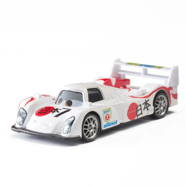Japan Disney Pixar Cars 2 3 Mother Lightning McQueen Mater Jackson Storm Ramirez 1:55 литая металлическая модель из сплава игрушка автомобиль подарок для ребенка - Цвет: Japan