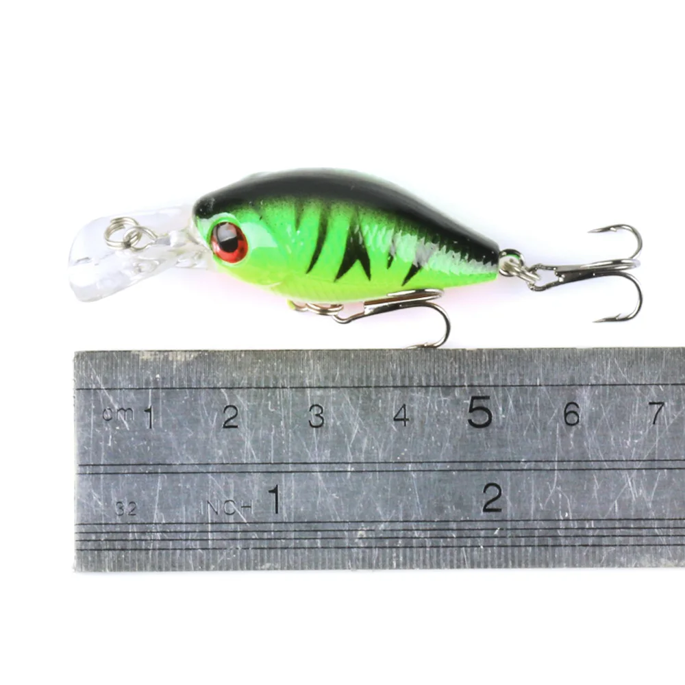 Lot De 6 Leurres Crankbait Seasky - 3.75 Pouces - Neufs