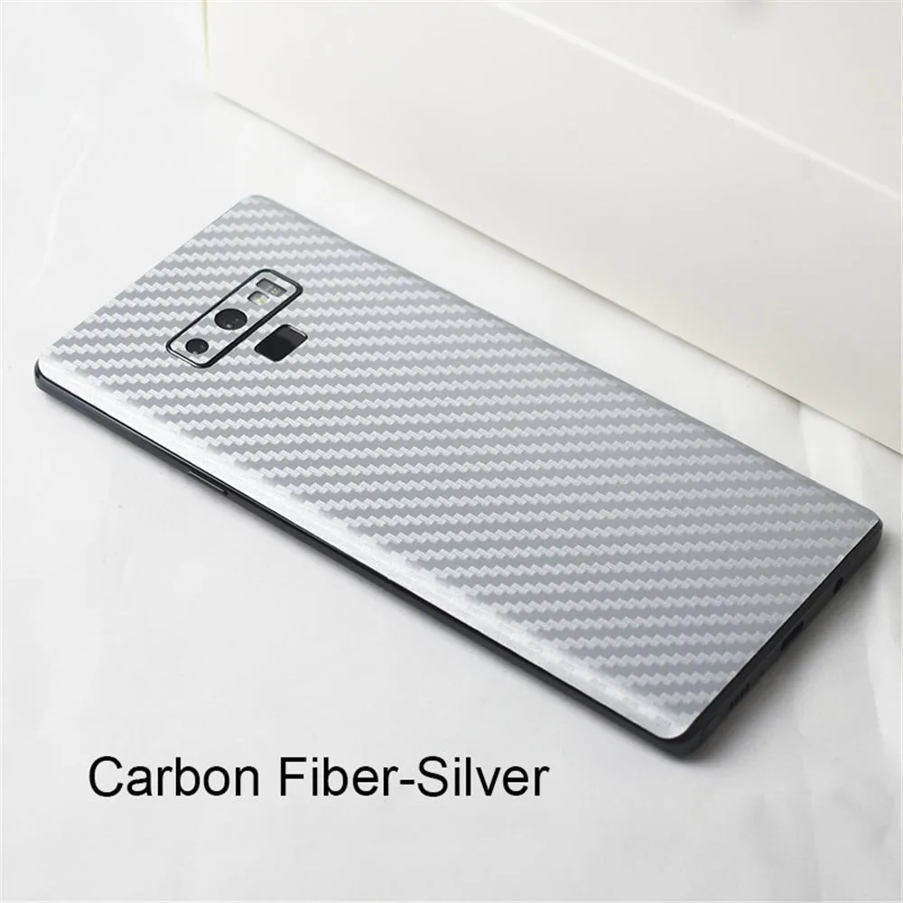 Back Cover Film For Samsung Galaxy Note 9 8 LeatherCarbon FiberWood Skins Protective Sticker For Samsung S9 S8 Plus Note 9 8 (17)