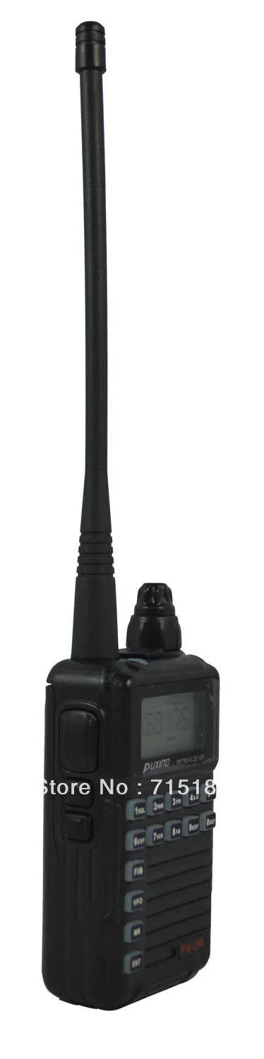 Обновленная версия приемопередатчика Puxing PX 2R VHF TX & RX + UHF FM с клавиатурой LCD для