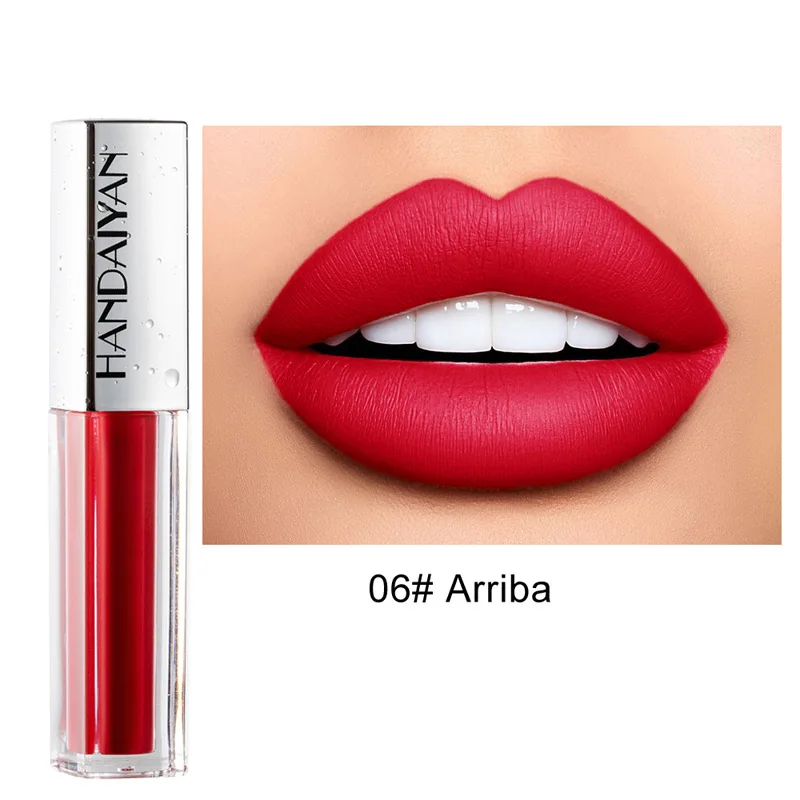 

Water Drop Tube Ice Cream Velvet Matte Lip Gloss Waterproof Lasting Moisturizing Lip Makeup Mermaid Lipstick Cosmetics