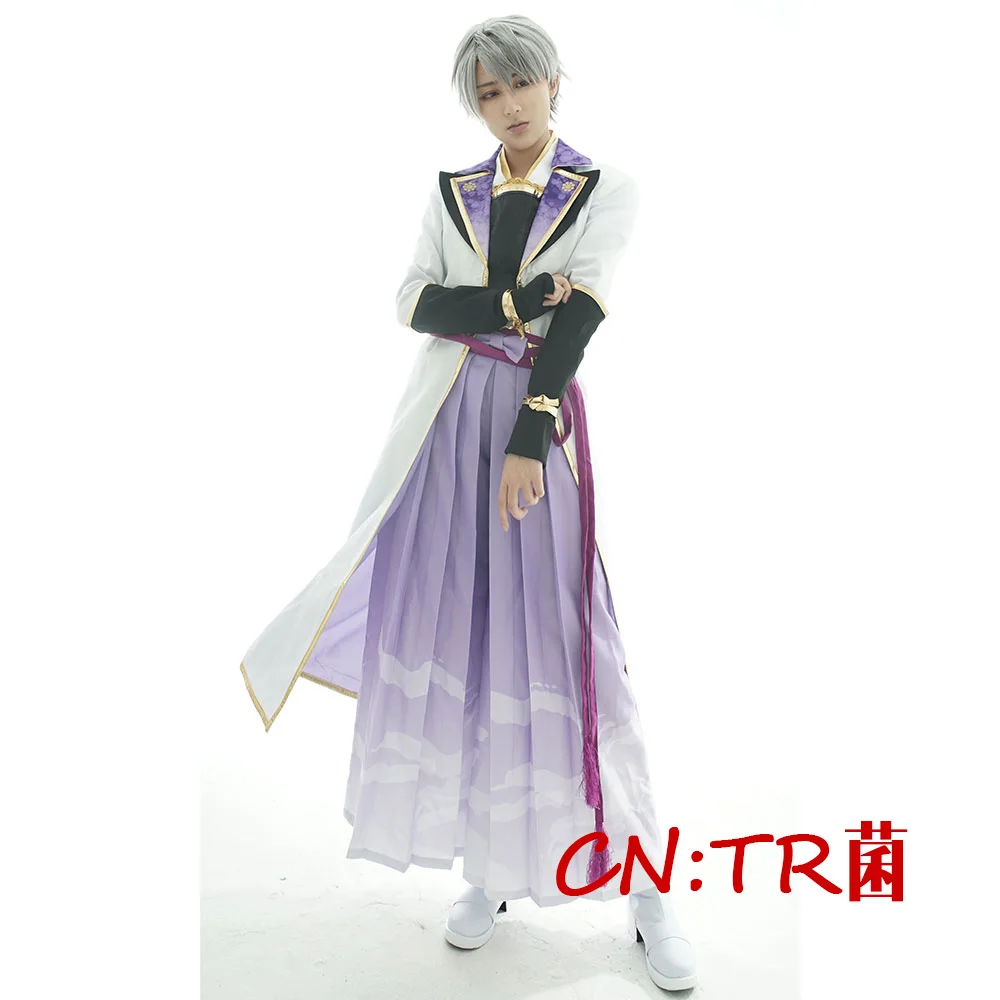 CGCOS Бесплатная доставка Косплэй костюм COS IKEMEN SENGOKU Исида мицунари Хэллоуин для