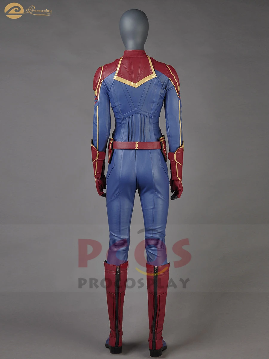  ProCosplay Captain Marvel : Ms. Marvel Carol Danvers suit Cosplay set Costume Ms. Marvel cosplay ne