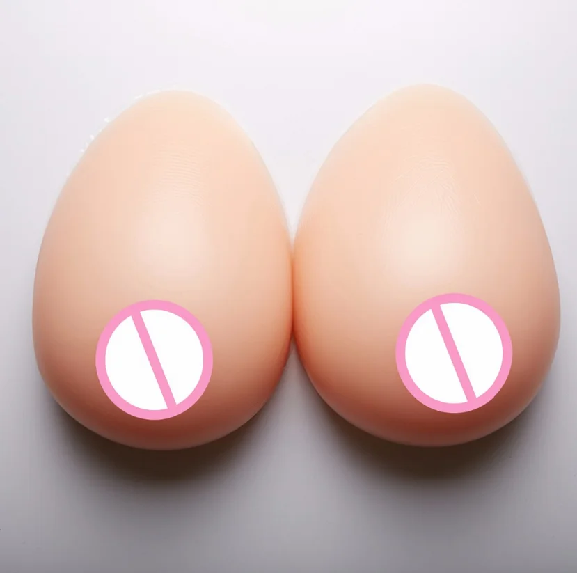 

Hot Sale 1800g Artificial Silicone Breast Forms Realistic False Breast Fake Boobs For Sexy Crossdresser Postoperative Enhancer