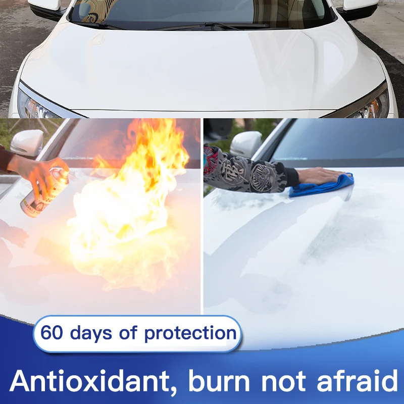 Белый автомобильный воск Carnauba глянцевая краска твердое восковое покрытие нано