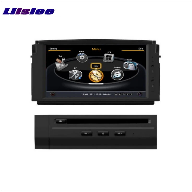 Sale Liislee For Mercedes Benz C Class W204 2007~2011 Car DVD Player GPS NAV Navigation Radio iPod HD Screen S100 Multimedia System 2