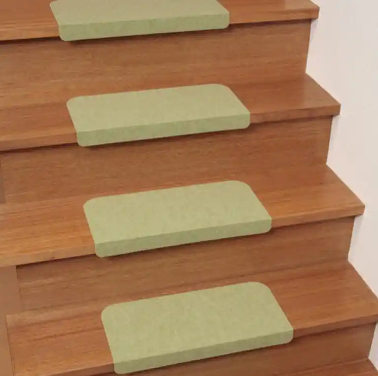 5pcs Cartoon Carpet Stair Mats Self Adhesive Stairs Carpet Non