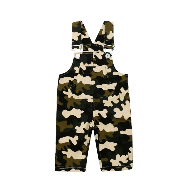 

2019 New arrival Infant Newborn Kid Baby Girls Boy Overalls Camouflage Print Clothes Romper Jumpsuit Summer Cotton Outfit