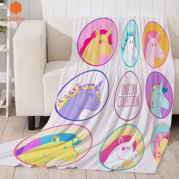 

Blanket Unicorn Thicking Blanket for Bed BeachTowel For Adults Bedspread Blanket Throws bedsheet Travel Velvet Plush Home
