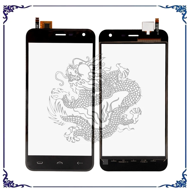 For Bravis Ergo A500 Optima Touch Screen Panel Digitizer Front Glass Lens Sensor Accessories with Flex Cable | Мобильные телефоны и