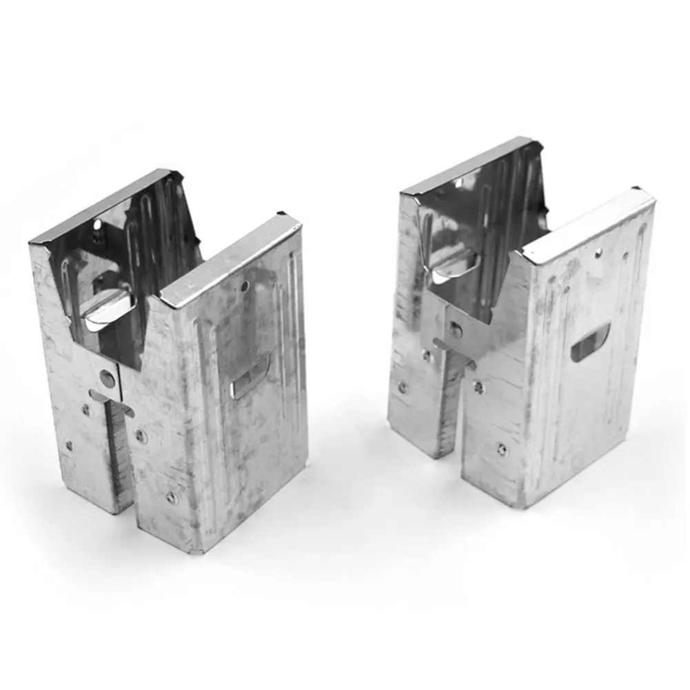 

2PCS Useful Fuller Tool Woodworking Supplies Multifunctional Clip DIY Sawhorse Bracket Clamps Riveted Fixing Steel Carpentry