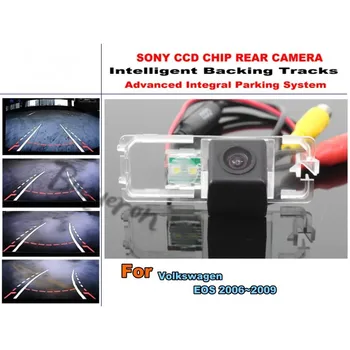 

For VW Volkswagen EOS 2006~2009 Intelligent Car Parking Camera / with Tracks Module Rear Camera CCD Dynamic Tragectory