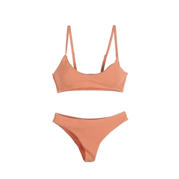 

Women's Bandage Bikini Set Push-up Padded Brazilian Triangle Swimsuit Swimwear