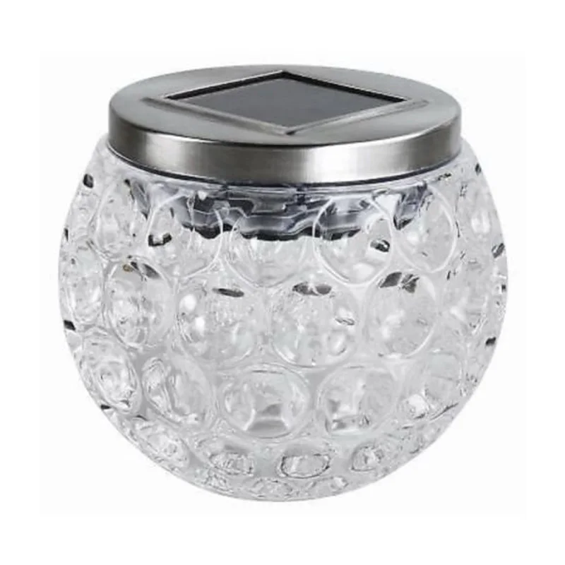 SHGO-Solar Powered Glass Solar Lights LED Lantern Night Party Weatherproof Crystal Globe Ball Outdoor | Лампы и освещение