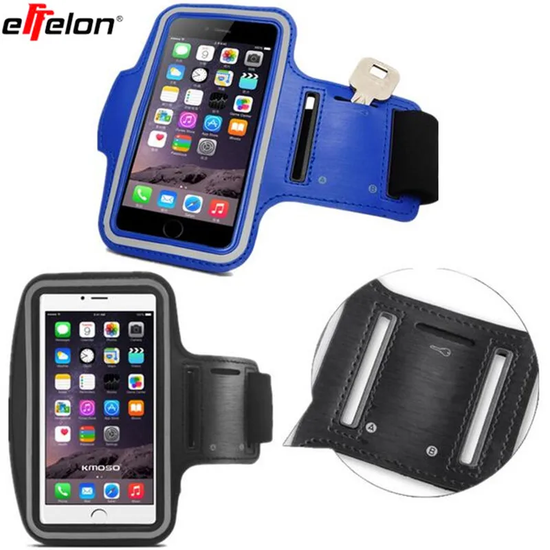 

armband 5.5 Inch Gym RunningJog Case jogging cell clamp Mobile Phone Arm band Holder Case on hand Comfortable breathable for HTC