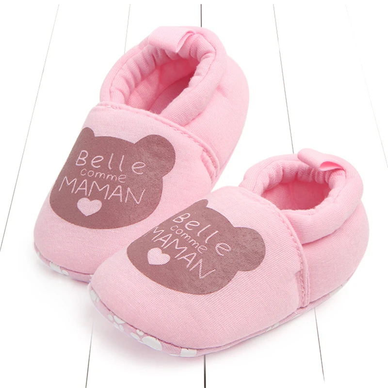 Милая хлопковая обувь для новорожденных; милая обувь для малышей; обувь для маленьких девочек и мальчиков; обувь для первых шагов; мягкая обувь для малышей; обувь для малышей 0-18 месяцев