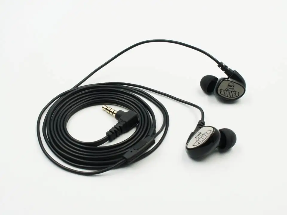 Внутриканальные наушники Winner IEMs с микрофоном Звук Hi Fi телефонные звонки|Наушники