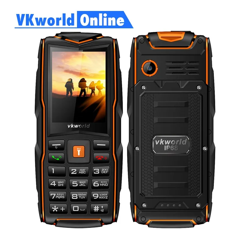 VKworld New Stone V3 Mobile Phone Waterproof IP68 2.4 inch FM Radio 3 SIM Card Led Flashlight GSM Russian Keyboard Mobile Phone VKworld New Stone V3 Mobile Phone Waterproof IP68 2.4 inch FM Radio 3 SIM Card Led Flashlight GSM Russian Keyboard Mobile Phone