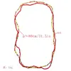 Cadena de cintura con vientre de cadena de cintura para mujer, Piercing para el cuerpo con cuentas de resina de color africano, estilo bohemio étnico, #2 ~ #30, 12 juegos ► Foto 2/5