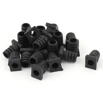 

UXCELL 20pcs 19x10x7mm Rubber Strain Relief Cord Boot Cable Sleeve Hose Protector for Power Tool