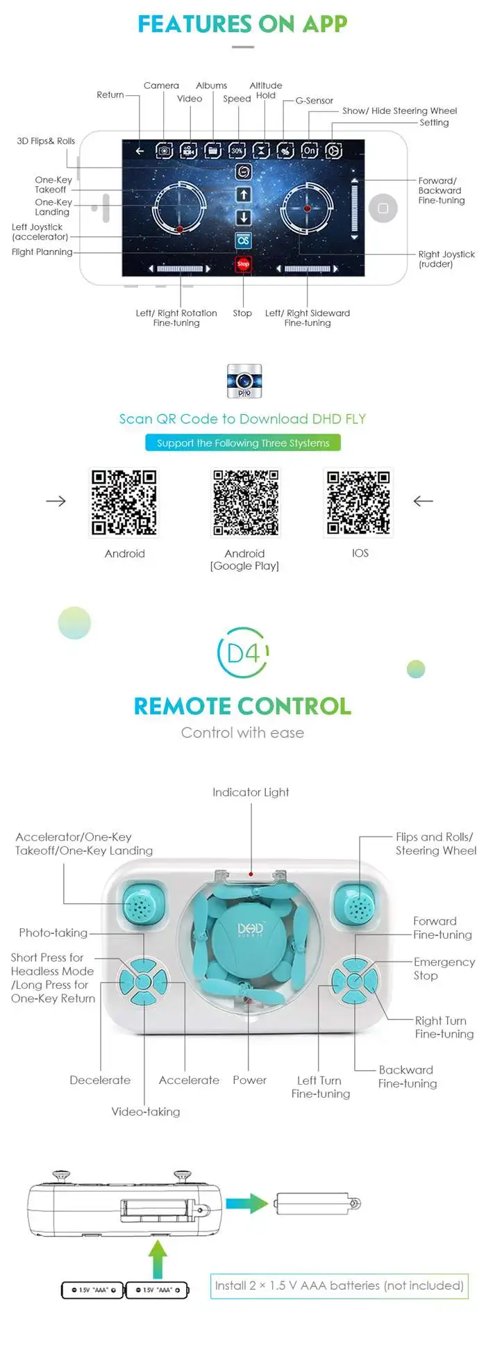 dhd d4 drone price