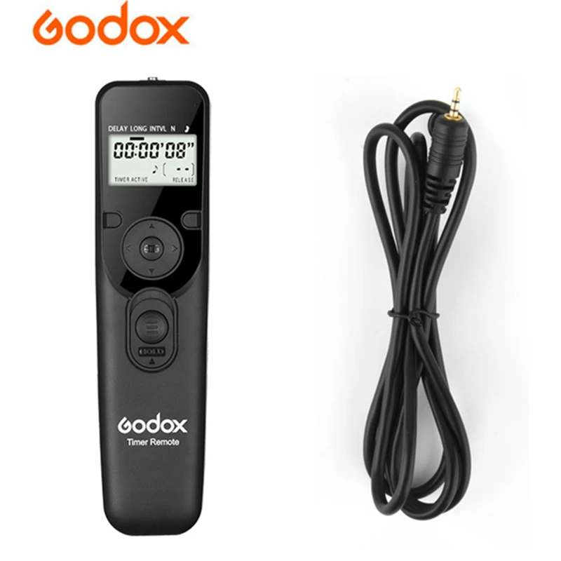 GODOX UTR-C1/C3/N1/N3/S1 камера Таймер спуска затвора Пульт дистанционного управления для NIKON SONY CANON A58 A7 A7R A7II A7RII D3100 D7100 D7