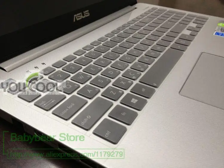 Чехол для клавиатуры Vivo силиконовый 15 дюймов ASUS K551LN K551 K551L K551LA K551LB S551LB 6|Чехлы
