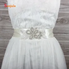 Цветок Форма свадебный пояс для невесты платье аксессуары форма листьев особого случая женский классический ремень украшения boda B05