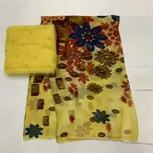 Высококачественная мягкая африканская вышивка из натурального шелка атласная кружевная ткань с швейцарской вуалью кружева для Свадебное платье из сатина ткани! LXF6710