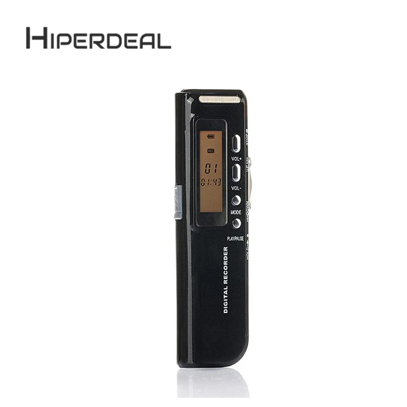 

HIPERDEAL 4/8GB 650Hr USB Digital Audio Voice Telephone Recorder Dictaphone Support Multi-language USB Business Sep22