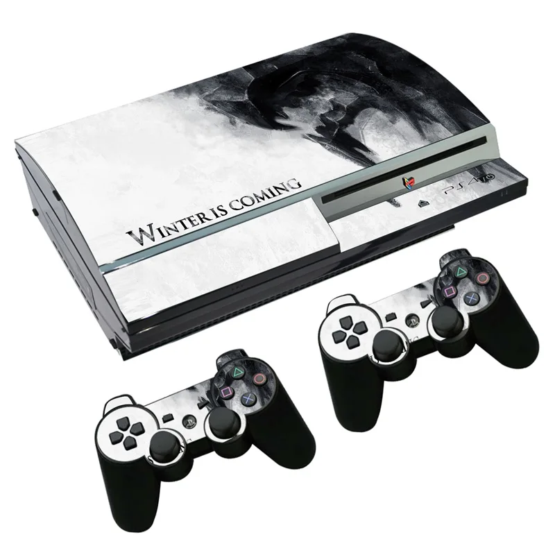 

Skin Sticker Decal for PS3 Fat PlayStation 3 Console and Controllers For PS3 Fat Skins Sticker Vinyl Film - Game of Thrones
