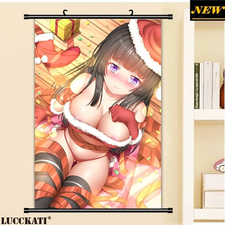 40X60 см BanG Dream! Серия игр рождественское бикини loli cameltoe мультфильм аниме Настенная