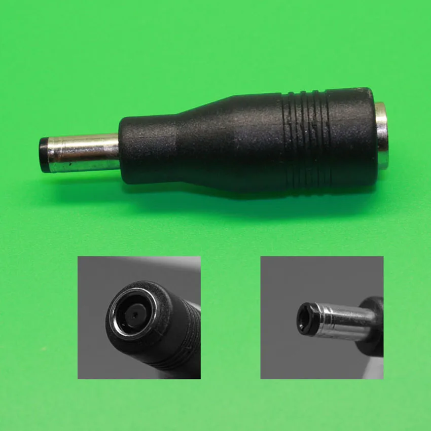 DC 7.4 * 5.0 to 5.5 * 2.5 mm Laptop Power Adapter Converter connector