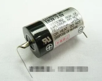 

2PCS ER3V/3.6V ER3V 3.6V 1/2AA PLC lithium battery Li-ion battery with leg