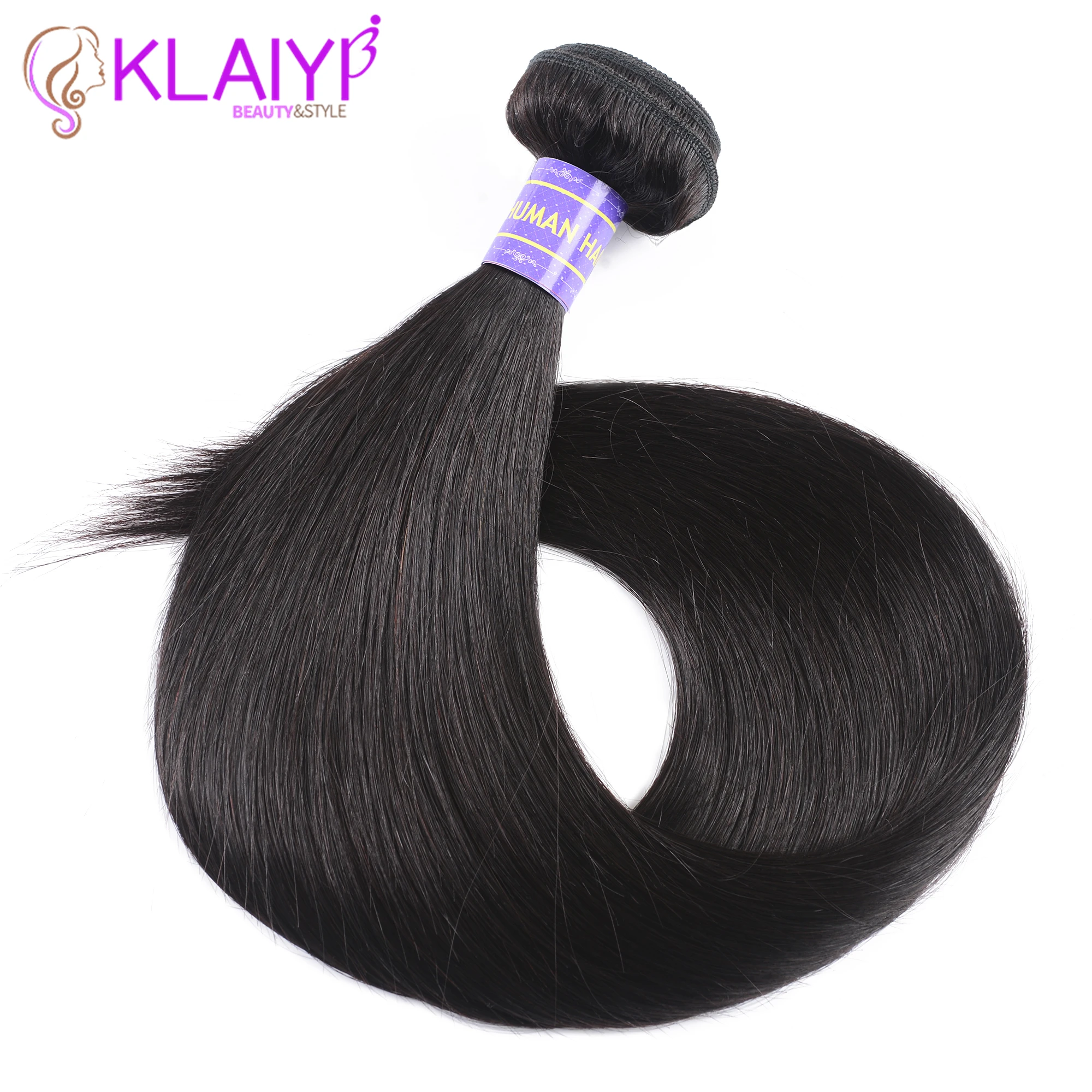Klaiyi Hair Products Brazilian Hair Weave Bundles Straight Hair Bundles 8-26 Inch Dark Black Color 100% Human Remy Hair Weft Klaiyi Hair Products Brazilian Hair Weave Bundles Straight Hair Bundles 8-26 Inch Dark Black Color 100% Human Remy Hair Weft