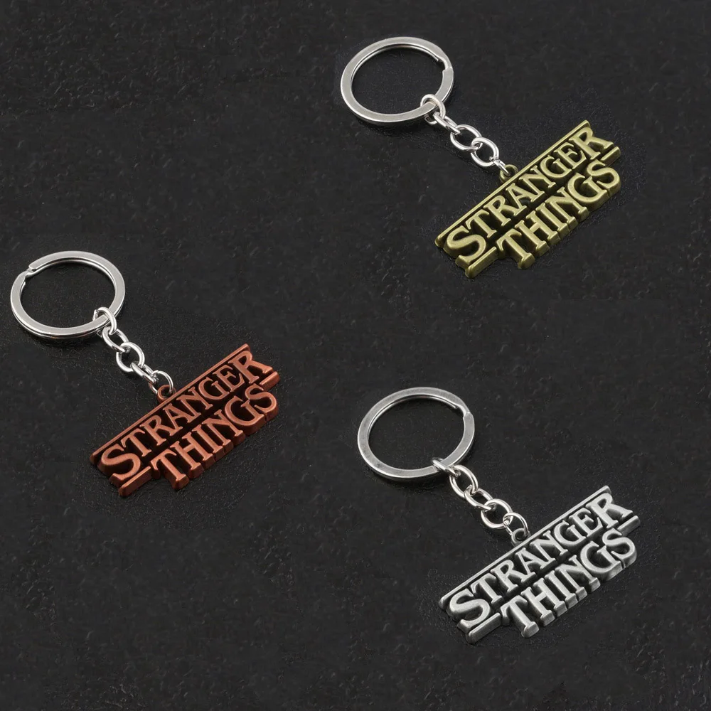 

SG New Film Stranger Things Keychain Alphabet Light Wall 11 Letter Logo Pendant Keyring For Men Lady Car Jewelry Souvenir Gift