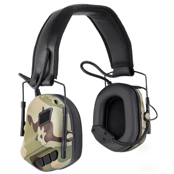 

Military Tactical Headset with Noise Canceling Camouflage Shooting Combat Headset Ear Protection Hunting Headphone