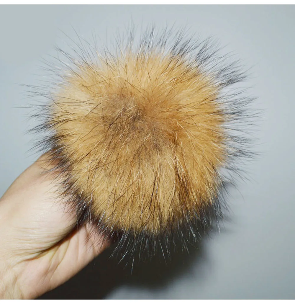 12cm-100-Real-Raccoon-Fur-Pompoms-luxurious-fur-balls-Genuine-Fur-Pom-Pom-for-Bag-Hats