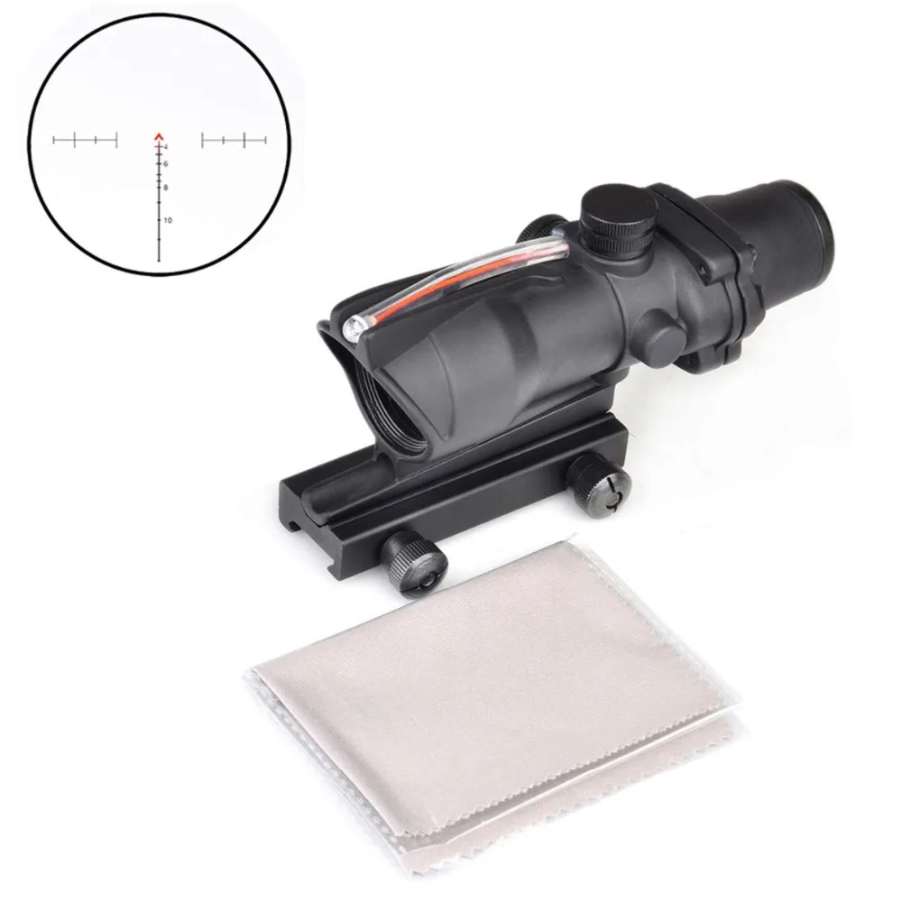 ACOG 4X32 источник волокна подсвеченный красным видеодатчик Красный точка BDC Сетка