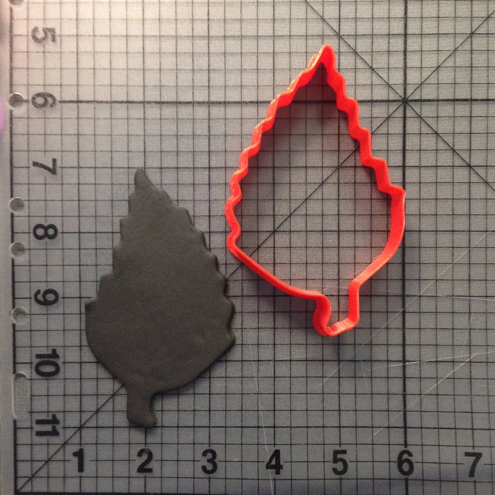 Растительный лист помадка кекс топ на заказ 3D Печатный набор для печенья