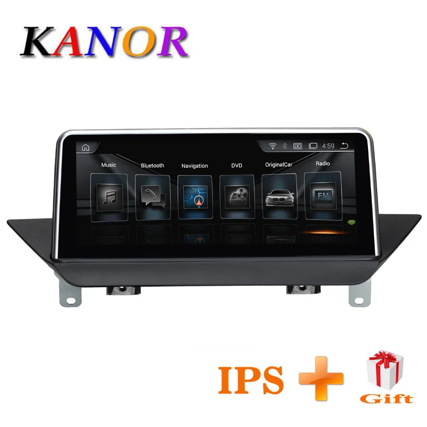 

KANOR 10.25" Quad Core Android 7.1 2+32g IPS Car multimedia interface for BMW X1 E84 2009-2015 Navigation With Original CIC